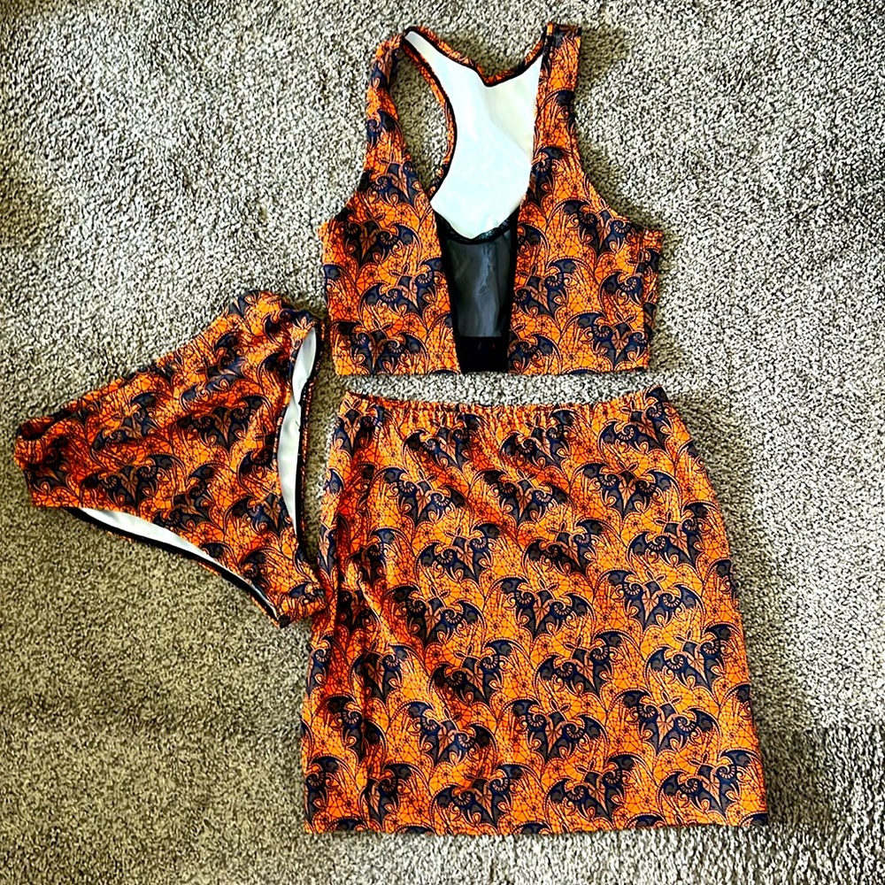Halloween batty themed rave set